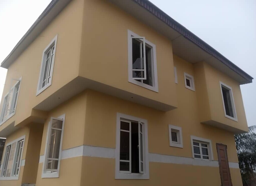 4 Bedroom fully detached (unfinished) Duplex