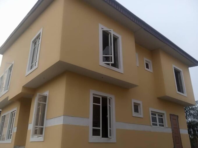 4 Bedroom fully detached (unfinished) Duplex